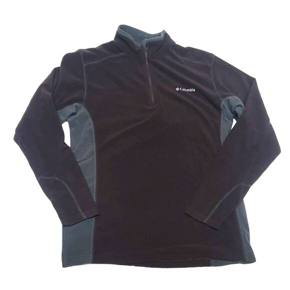 Columbia Other - Columbia fleece pullover grey brown men's Size medium